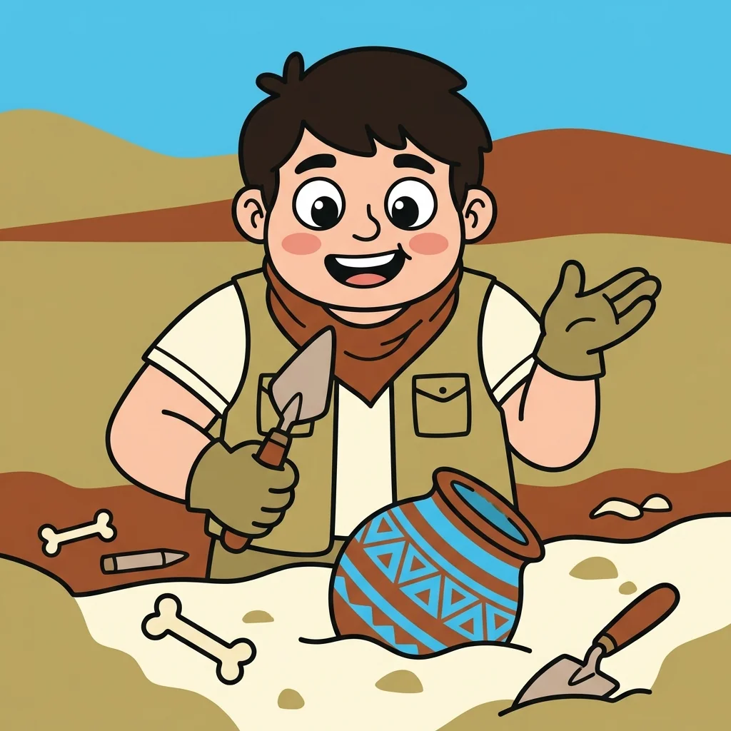DigQuest mascot