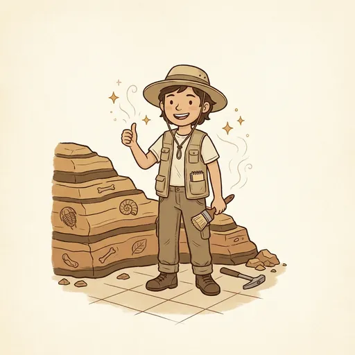 FossilForge mascot