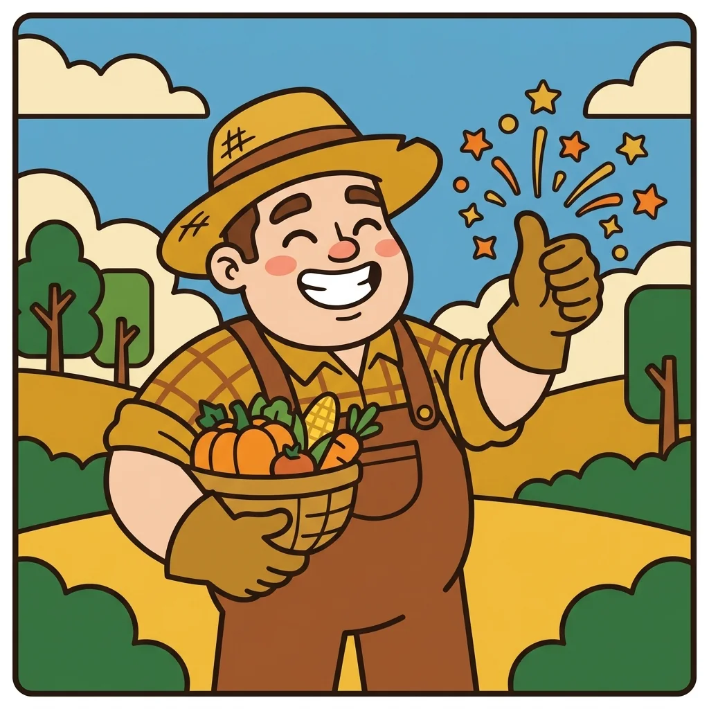 HarvestForge mascot