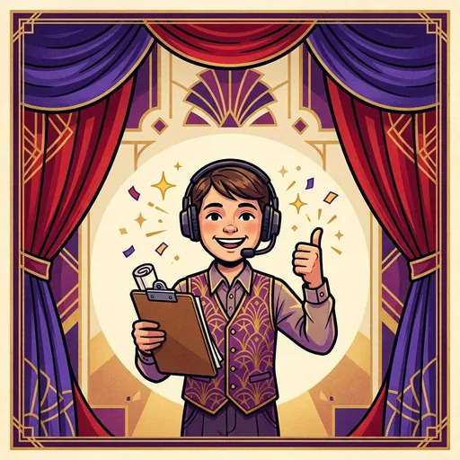 StageForge mascot