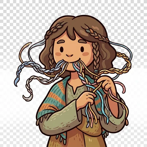 Braid portrait