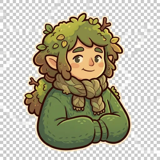 Mossy portrait